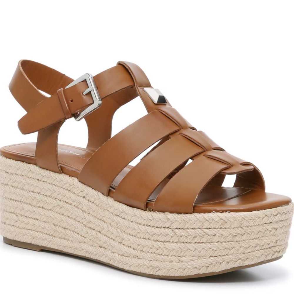 Marc Fisher-Joven Espadrille Wedge Sandal - Size 7